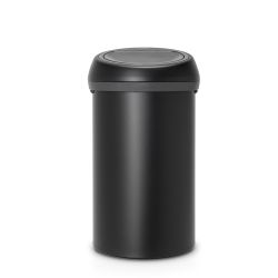Brabantia Touch Bin, 60L - Mineral Moonlight Black
