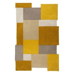 Collage Modern Cut-Out Wool Rug Orche120X180