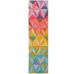Reverie Wool Geometric Runner 60X230