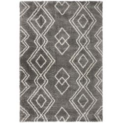 Atlas Shaggy Berber Rug Grey 80X150