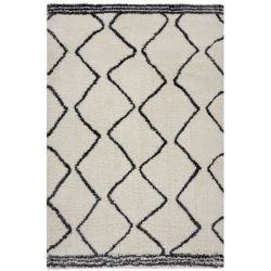 Riad Berber Global Shaggy Rug Ivory 80X150