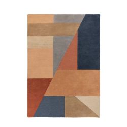 Alwyn Geometric Wool Rug 120X170