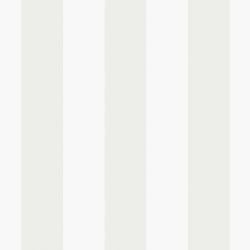 Laura Ashley Lille Pearlescent Stripe White Wallpaper