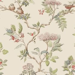 Laura Ashley Elderwood Natural Wallpaper