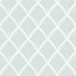 Laura Ashley Florin Duck Egg Wallpaper