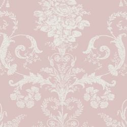 Laura Ashley Josette Amethyst Wallpaper