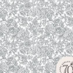 Laura Ashley Louise Slate Grey Wallpaper
