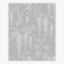 Next Wisteria Trails Grey Wallpaper