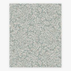 Next Ditsy Leaf Duck Egg Wallpaper