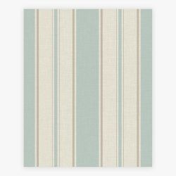 Next Country Stripe Duck Egg Wallpaper
