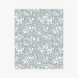 Next Calm Ditsy Floral Duck Egg Wallpaper