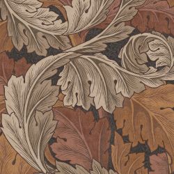 William Morris At Home Acanthus Burnt Orange Wallpaper