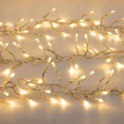 100 LED Battery Operated Bare Wire Lights Warm White