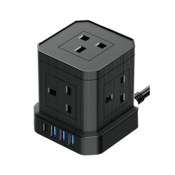 Mini Power Tower With Usb And Type-C Ports