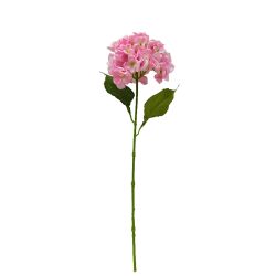 54cms Single Hydrangea Stem, Pink