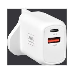 Masterplug Usb A+C Charger 30W