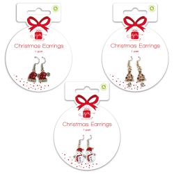 Christmas Dangling Earrings