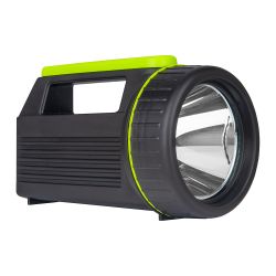 Luceco Rechargeable Traditional Spotlight Torch 5W with Power bank