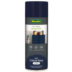 Woodie's 400Ml Satin Cobolt Navy Spray