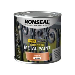 Ronseal Direct To Metal Copper Gloss 250ml