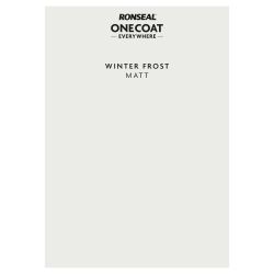 Ronseal One Coat Everywhere Paint Peel & Stick Winter Frost