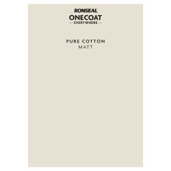 Ronseal One Coat Everywhere Paint Peel & Stick Pure Cotton
