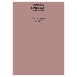 Ronseal One Coat Everywhere Paint Peel & Stick Hazy Pink