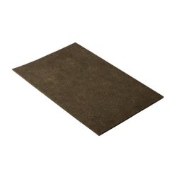 Brown Felt Blank 100x200mm 2 Pieces