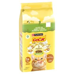 GO CAT ADULT TURKEY & CHICKEN VEG 2KG