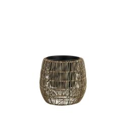 Pancho Round Pot 26cm Grey