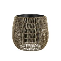 Pancho Round Pot 40cm Grey