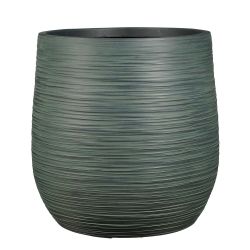 Havana Round Pot 44cm Petrol Green