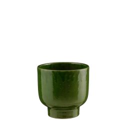 Girona Round Pot 22cm Green