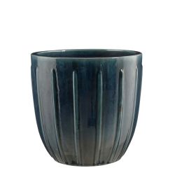 Romero Round Pot 36cm Blue