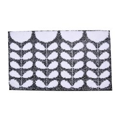 Black & White microfibre Bath Mat