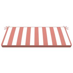 Terracotta Pattern Bench Cushion