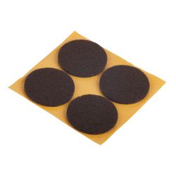 Fix-O-Moll Felt-Glider Ï 35 Mm Self-Adhesive Brown