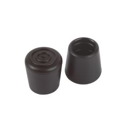Fix-O-Moll Tube Caps Anti-Slip Ï 12 Mm Black