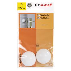 Fix-O-Moll Wall Buffer Ï 30 X 13 Mm Adhesive White