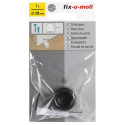 Fix-O-Moll Door Stop Soft Plastic With Screw+Dowel
