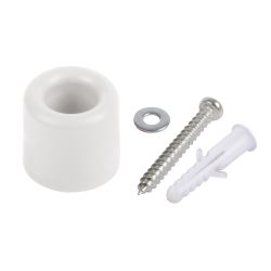 Fix-O-Moll Door Stop Plastic With Screw+Dowel