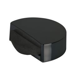 Fix-O-Moll Door Stop Plastic Self-Adhesive Black