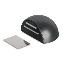Fix-O-Moll Door-Stay Magnetic Self-Adhesive Black