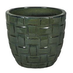 Harbin Pot Drip Green 38cm