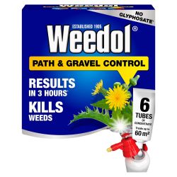 6 Pack Weedol Path And Gravel Weed Control Tubes
