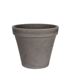 Basalt Pot Round Stand Grey 26cm