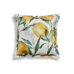 Lemon Print Cushion 50x50cm