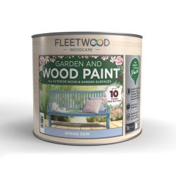 750Ml Fleetwood Garden And Wood Paint Spring Dew