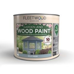 750Ml Fleetwood Garden And Wood Paint Wild Swan
