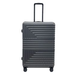 Amalfi Large Suitcase Black - 77cm